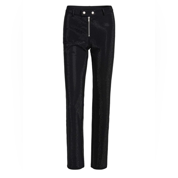 I AM GIA BLACK DIAMANTE SPARKLE MARIAH PANTS - NWT - Picture 6 of 9